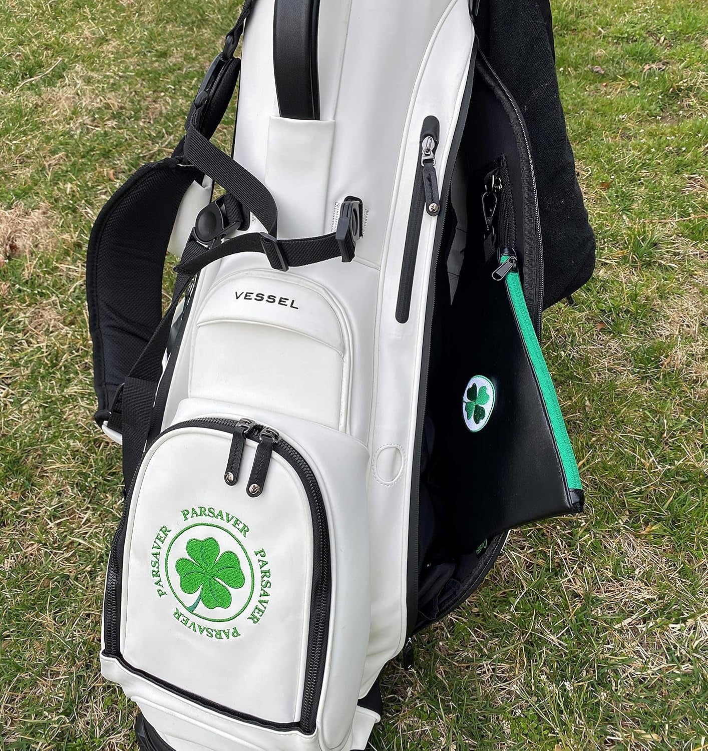 Players Clover Valuables Pouch - a Must Golf Accessories Bag - Safely Store Jewelry Phone - Phone Wallet Golf Pouch - Lucky Chip Golf Pouch